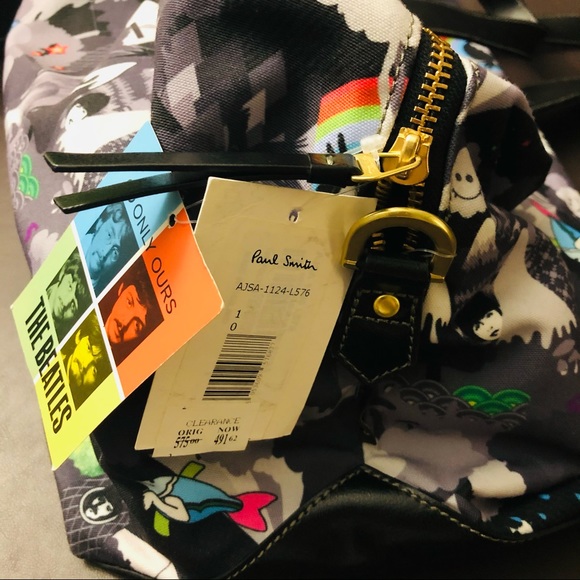 The Beatles | Rainbow Wood Holdall Bag Limited Ed. - Picture 5 of 9